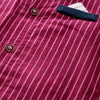 1 peça macacão de bebê menino estilo formal manga curta estampa de tira roupas de verão