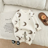 Ircomll bebê roupas de malha meninos meninas macacões moda lua sol camisola super bonito camisola de malha manga comprida bodysuit do bebê