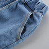 Conjunto de roupas infantis para primavera e outono, roupas masculinas, manga cheia, estampa de carro pequeno, camisa e jeans, roupas infantis, 2 peças, 1 a 4 anos