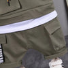 Moda verão crianças retalhos roupas bebê menino menina bolso t camisa shorts 2 pc/set criança casual roupas esportivas crianças agasalhos