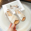 Meninas verão sapatos de praia estilo étnico crianças sandálias casuais sola macia moda crianças retro princesa sapatos verão novo