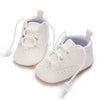 Clássico sapatos de bebê recém-nascido branco sapatos casuais meninos meninas sapatos moda tênis sola macia antiderrapante sapatos da criança primeiros caminhantes