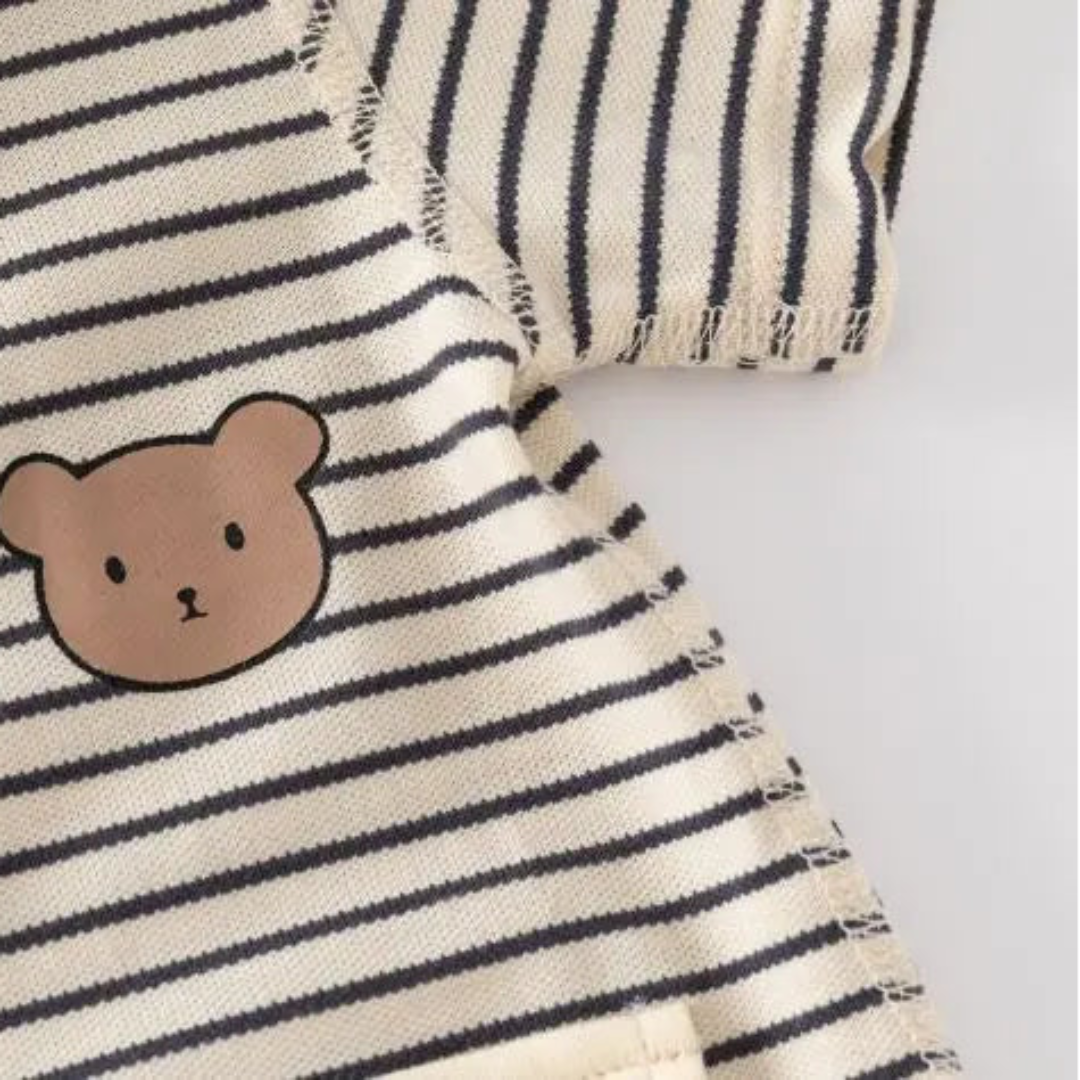 Macacão de manga curta para bebê masculino e feminino, puro algodão, roupas harém versáteis, elegante, verão, 1 pc