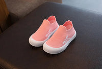 Sapato de meias de malha infantil, tênis de sola macia, tênis antiderrapante, respirável, leve, meninos, meninas, crianças, criança