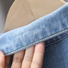 Casaco jeans de peito único, manga comprida, casaco casual de lapela, bolso simples, masculino, primavera e outono, 1-8 anos, 2022