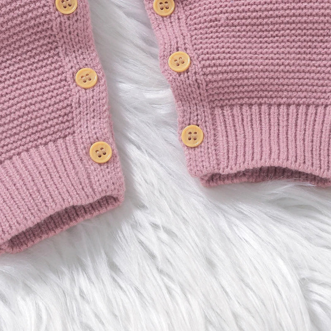 Bebê recém-nascido macacão de malha infantil menina macacão bonito arcos outono roupas do miúdo chapéu criança macacão 0-18m roupa quente manga longa 2pc
