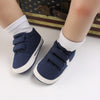 Venda quente sapatos de bebê clássico sola macia sapatos recém-nascidos casuais moda sapatos esportivos infantil da criança tiras cor sólida sapatos berço