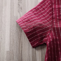 1 peça macacão de bebê menino estilo formal manga curta estampa de tira roupas de verão