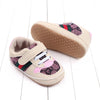 Recreativo infantil meninas e meninos tênis recreativo batismo antiderrapante sapatos de caminhada moda 0-18m sapatos esportivos casuais