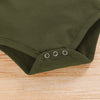 Conjunto de roupas camufladas de manga curta, 3 peças, com chapéu, roupas para bebês recém-nascidos, verão, esportes de rua, terno para crianças de 0 a 18 meses