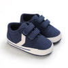 Venda quente sapatos de bebê clássico sola macia sapatos recém-nascidos casuais moda sapatos esportivos infantil da criança tiras cor sólida sapatos berço