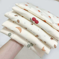 Conjunto de roupas infantis de algodão para meninos e meninas de 1 a 6 anos, roupa casual com calça superior e calça, conjunto de pijama de 2 peças para crianças