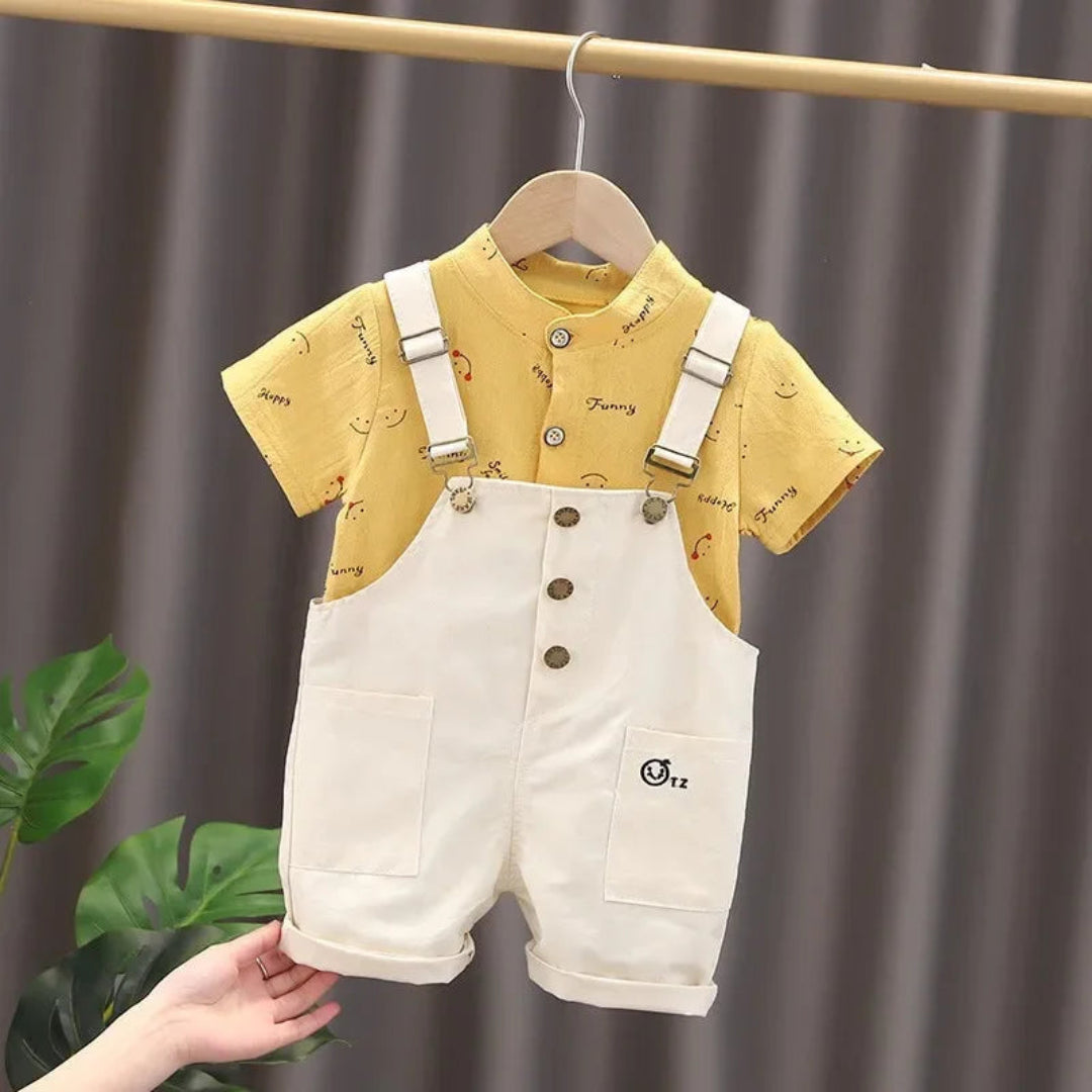 Novas crianças verão bebê meninos meninas roupas terno moda camiseta bib calças 2 pçs/set criança traje casual crianças agasalhos
