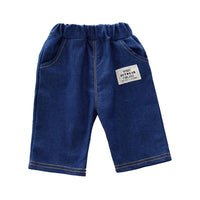 2 pçs crianças roupas para menino 1-4y coroa impressão camisa + jeans curto verão algodão macio crianças conjunto da criança casual passeio moda terno