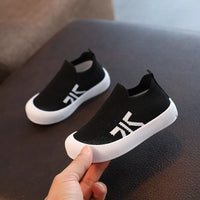 Sapato de meias de malha infantil, tênis de sola macia, tênis antiderrapante, respirável, leve, meninos, meninas, crianças, criança