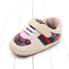 Recreativo infantil meninas e meninos tênis recreativo batismo antiderrapante sapatos de caminhada moda 0-18m sapatos esportivos casuais