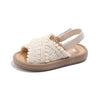 Meninas verão sapatos de praia estilo étnico crianças sandálias casuais sola macia moda crianças retro princesa sapatos verão novo
