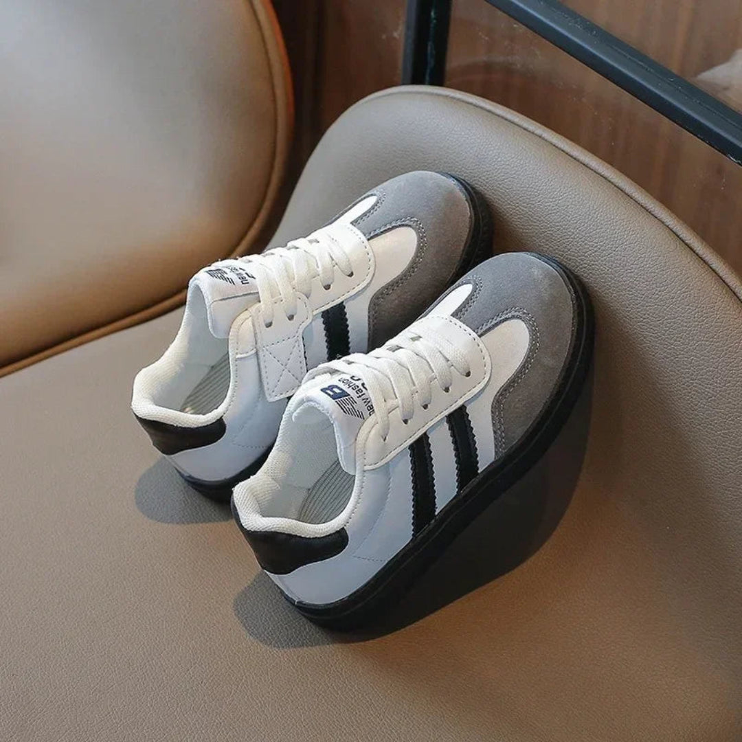 Meninos sapatos esportivos crianças tênis de corrida retro clássico moda crianças tênis casuais respirável primavera outono 2024 nova marca