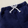 1-6 anos crianças meninos gola flip cor bloqueada pit stripe topo + shorts moda 2 pçs/set ensolarado bonito meninos verão conjunto